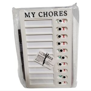 My Chores Reusable Chore Chart Boards Set of 4